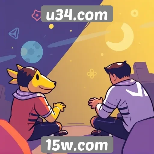 Exploração dos recursos sociais em u34.com