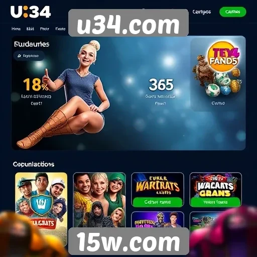 u34.com apresenta novas funcionalidades para jogadores